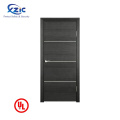 hollow core single leaf wooden flush door for exterior building